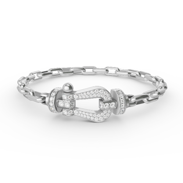 ¡®Twinkle jewelry¡¯FORCE LARGE HORSESHOE CLASP  METAL BRACELET