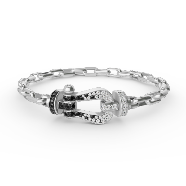 ¡®Twinkle jewelry¡¯FORCE LARGE HORSESHOE CLASP  METAL BRACELET