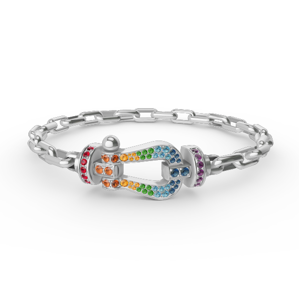 ¡®Twinkle jewelry¡¯FORCE LARGE HORSESHOE CLASP  METAL BRACELET