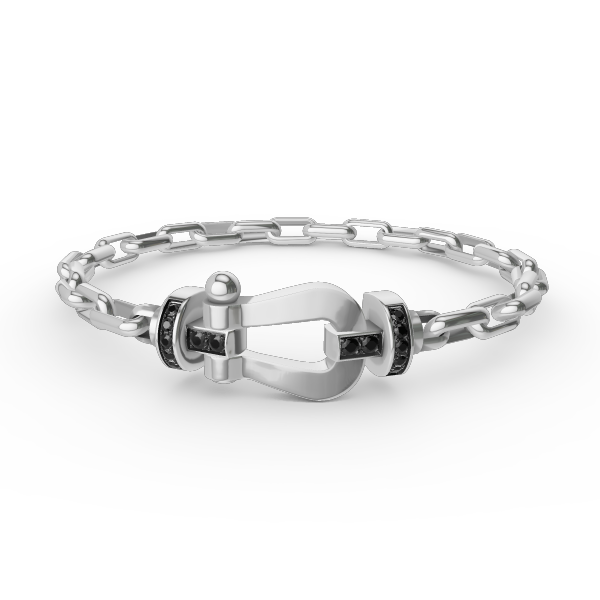 ¡®Twinkle jewelry¡¯FORCE LARGE HORSESHOE CLASP  METAL BRACELET