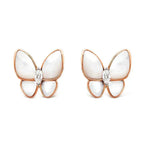 ¡®Twinkle jewelry¡¯BUTTERFLY MOP DIAMOND EARRINGS