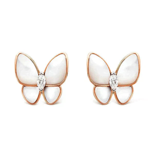 ¡®Twinkle jewelry¡¯BUTTERFLY MOP DIAMOND EARRINGS