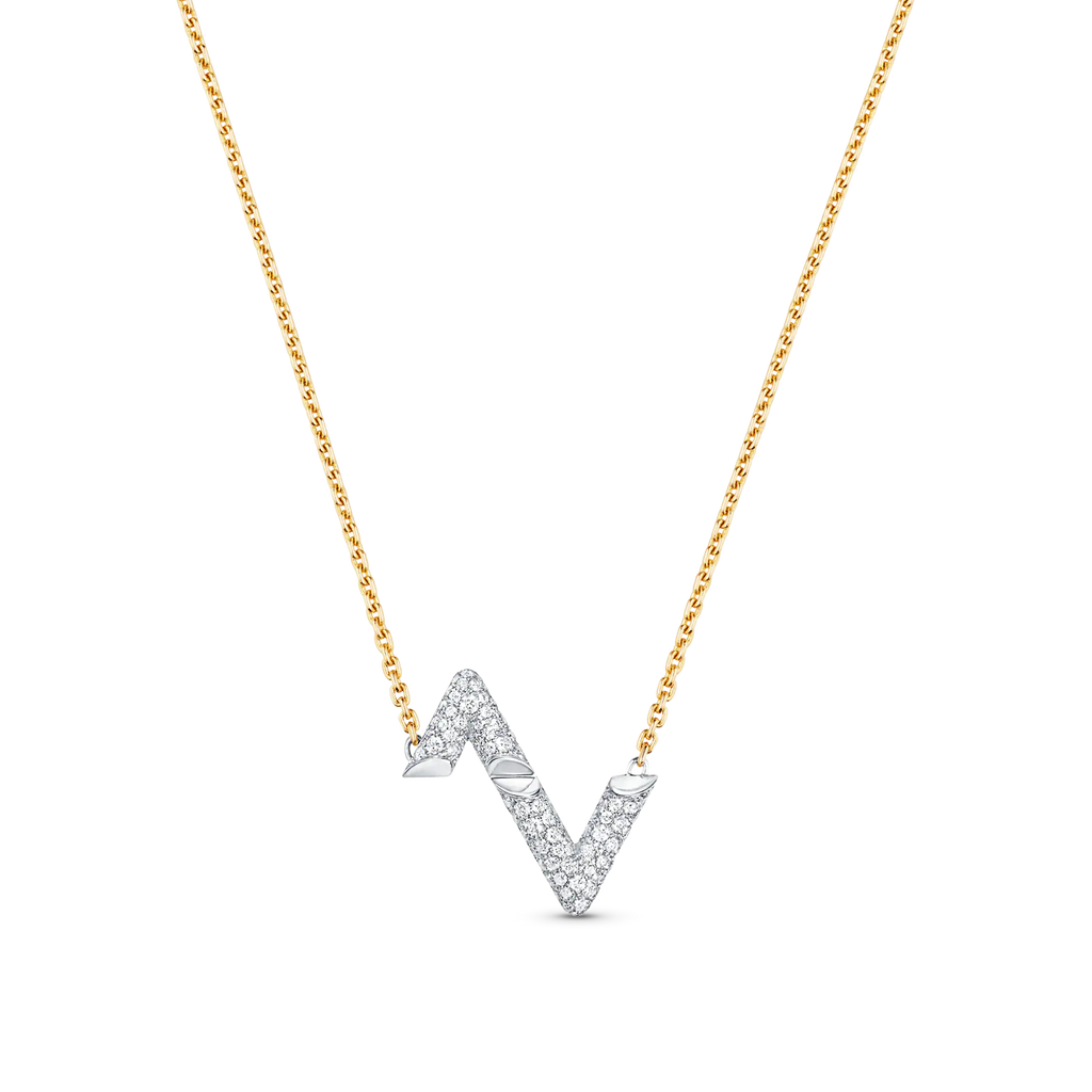 ¡®Twinkle jewelry¡¯VOLT SILVER DIAMOND PEDANT NECKLACE