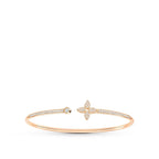 ¡®Twinkle jewelry¡¯IDYLLE PINK GOLD OPEN BRACELET DIAMOND PAVED