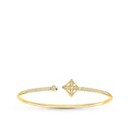 ¡®Twinkle jewelry¡¯IDYLLE GOLD OPEN BRACELET DIAMOND PAVED