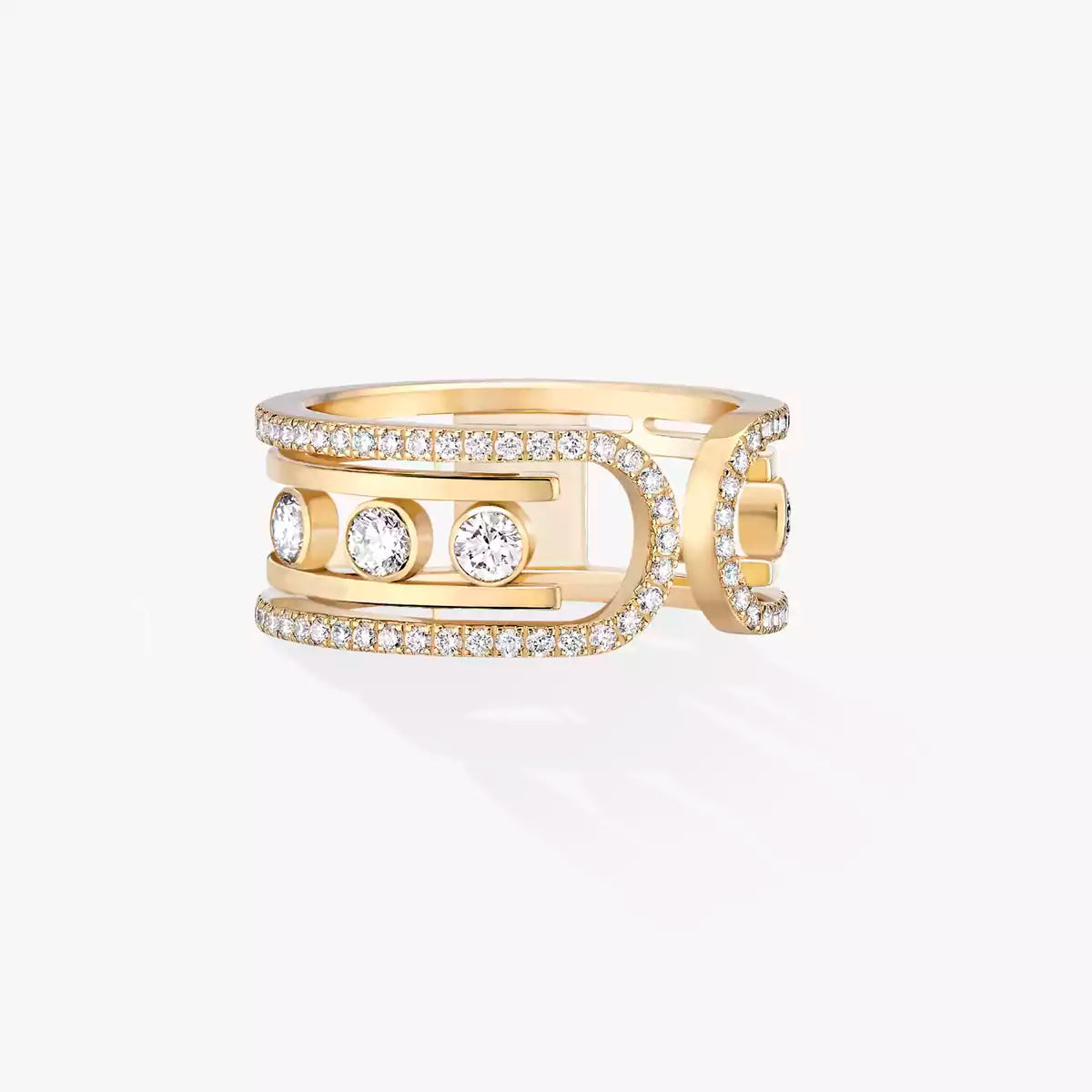 [Twinkle jewelrys]Move 10th Diamond Ring in Gold