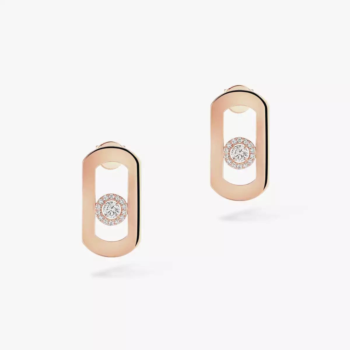 [Twinkle jewelrys]So Move Diamond Earrings in Yellow Gold