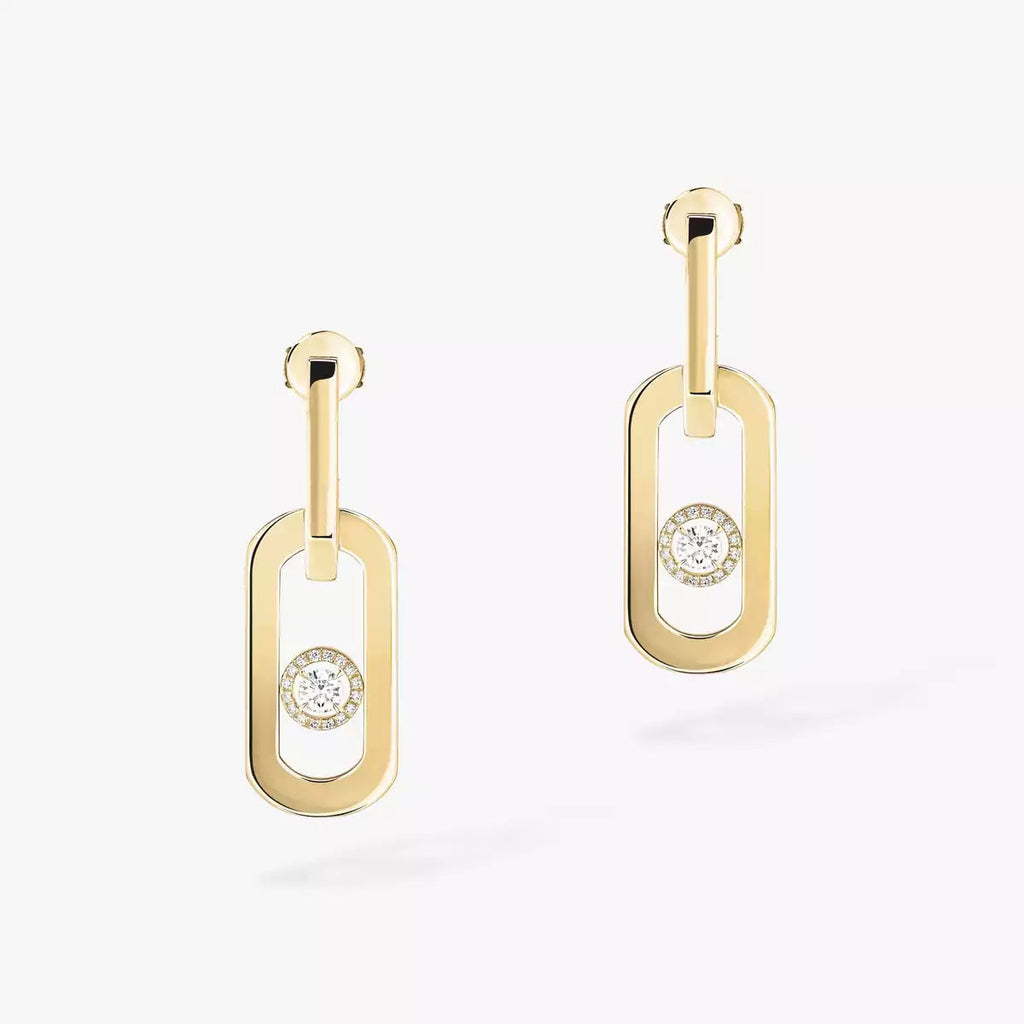 [Twinkle jewelrys] So Move XL Diamond Hoop Earring