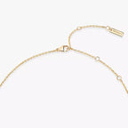 [Twinkle jewelrys]Lucky Eye Diamond Necklace in Rose Gold and Turquoise