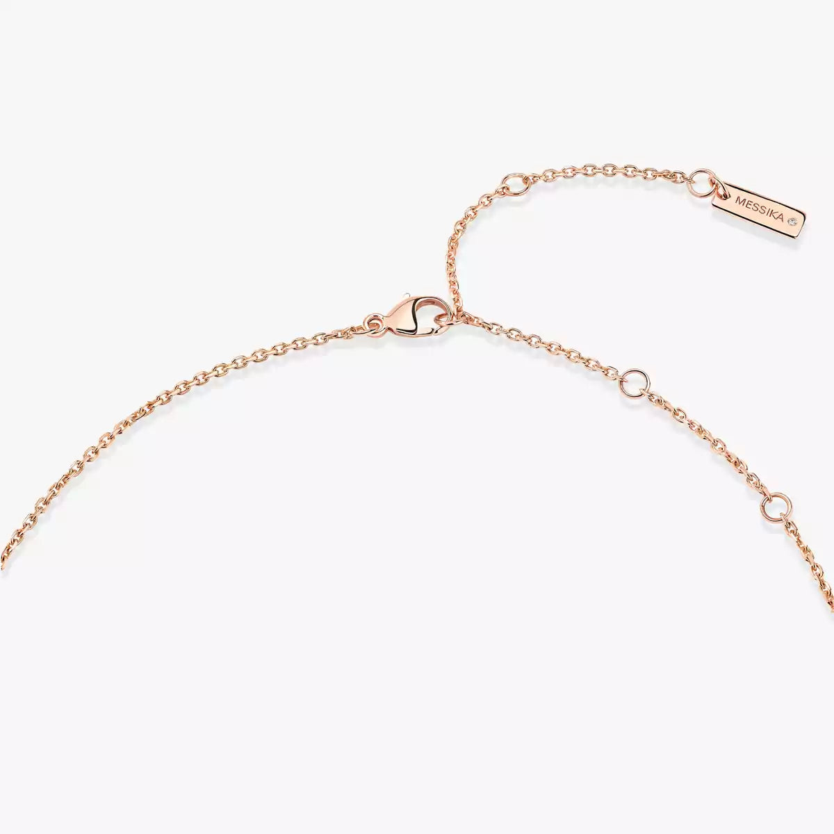 [Twinkle jewelrys]Lucky Eye Diamond Necklace in Rose Gold and Turquoise