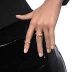 [Twinkle jewelrys] Baby Move Gold Diamond Pave_ Ring