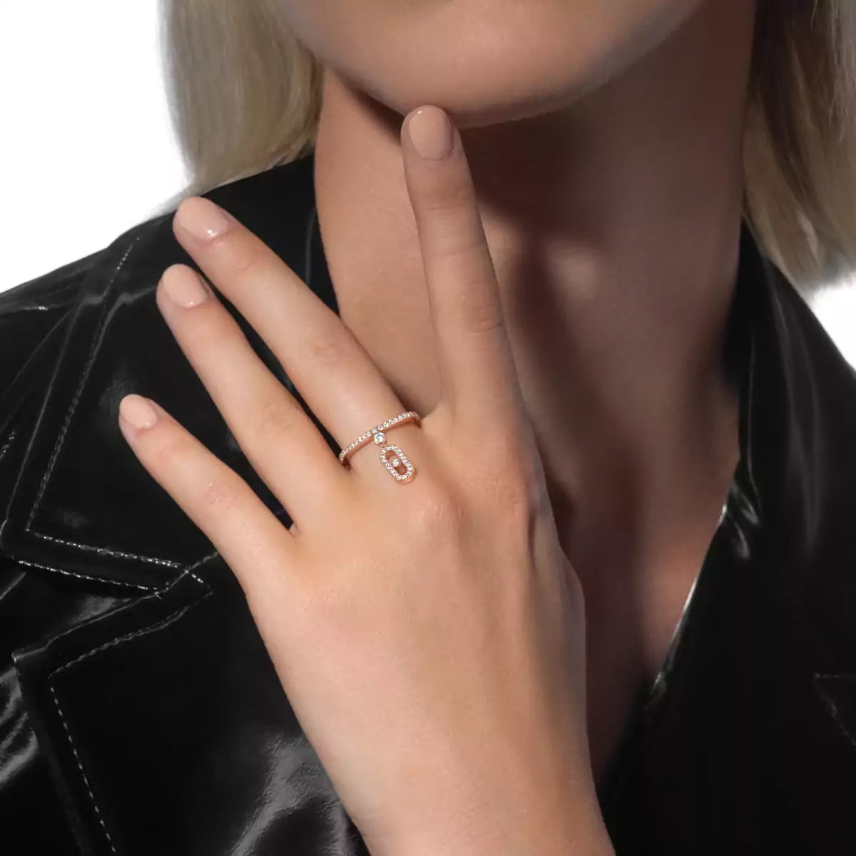 [Twinkle jewelrys]Move Uno Diamond Ring