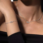 [Twinkle jewelrys]Diamond Necklace Move Uno