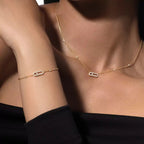 [Twinkle jewelrys]Diamond Necklace Move Uno