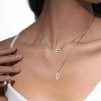 [Twinkle jewelrys] Move Uno Diamond Necklace
