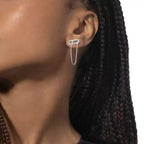 [Twinkle jewelrys]Move Uno Diamond Earrings