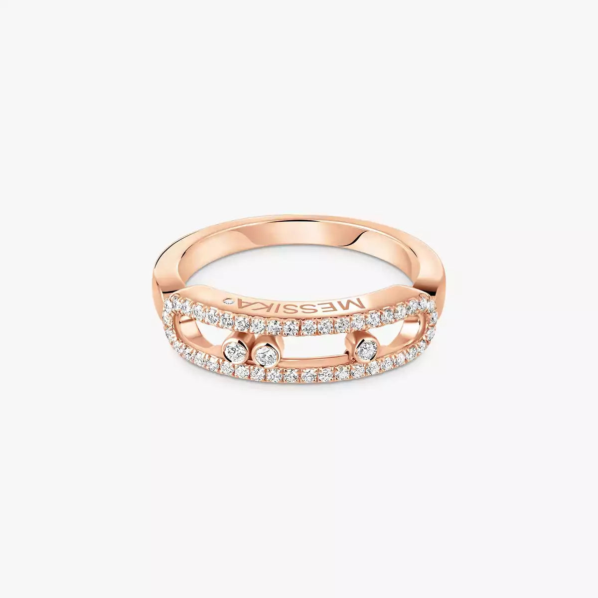 [Twinkle jewelrys] Baby Move Gold Diamond Pave_ Ring