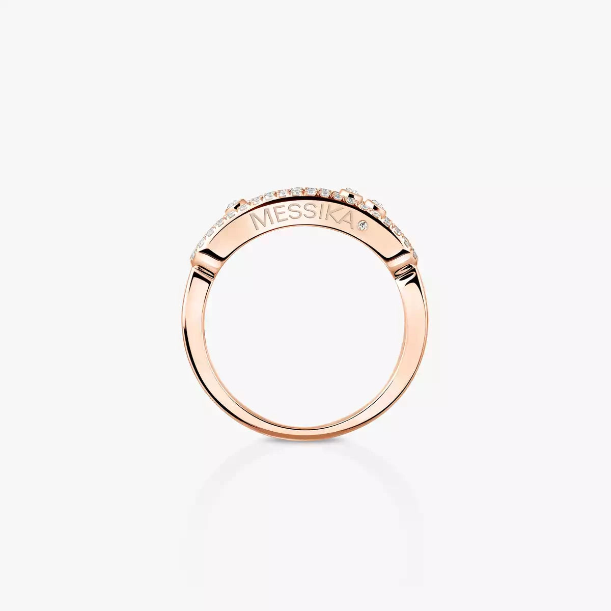 [Twinkle jewelrys] Baby Move Gold Diamond Pave_ Ring
