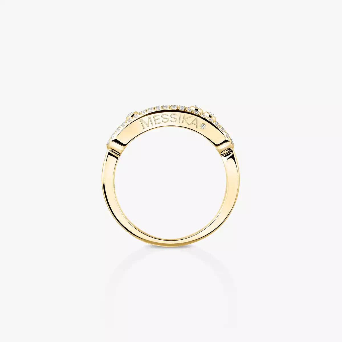 [Twinkle jewelrys] Baby Move Gold Diamond Pave_ Ring