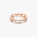 [Twinkle jewelrys]Move Link Pave_-Set Diamond Ring in Gold