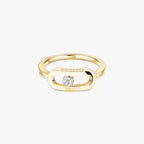 [Twinkle jewelrys]Move Uno Diamond Ring in Gold