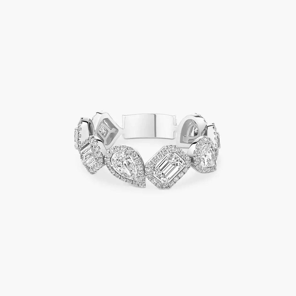 [Twinkle jewelrys]Diamond Wedding Ring My Twin