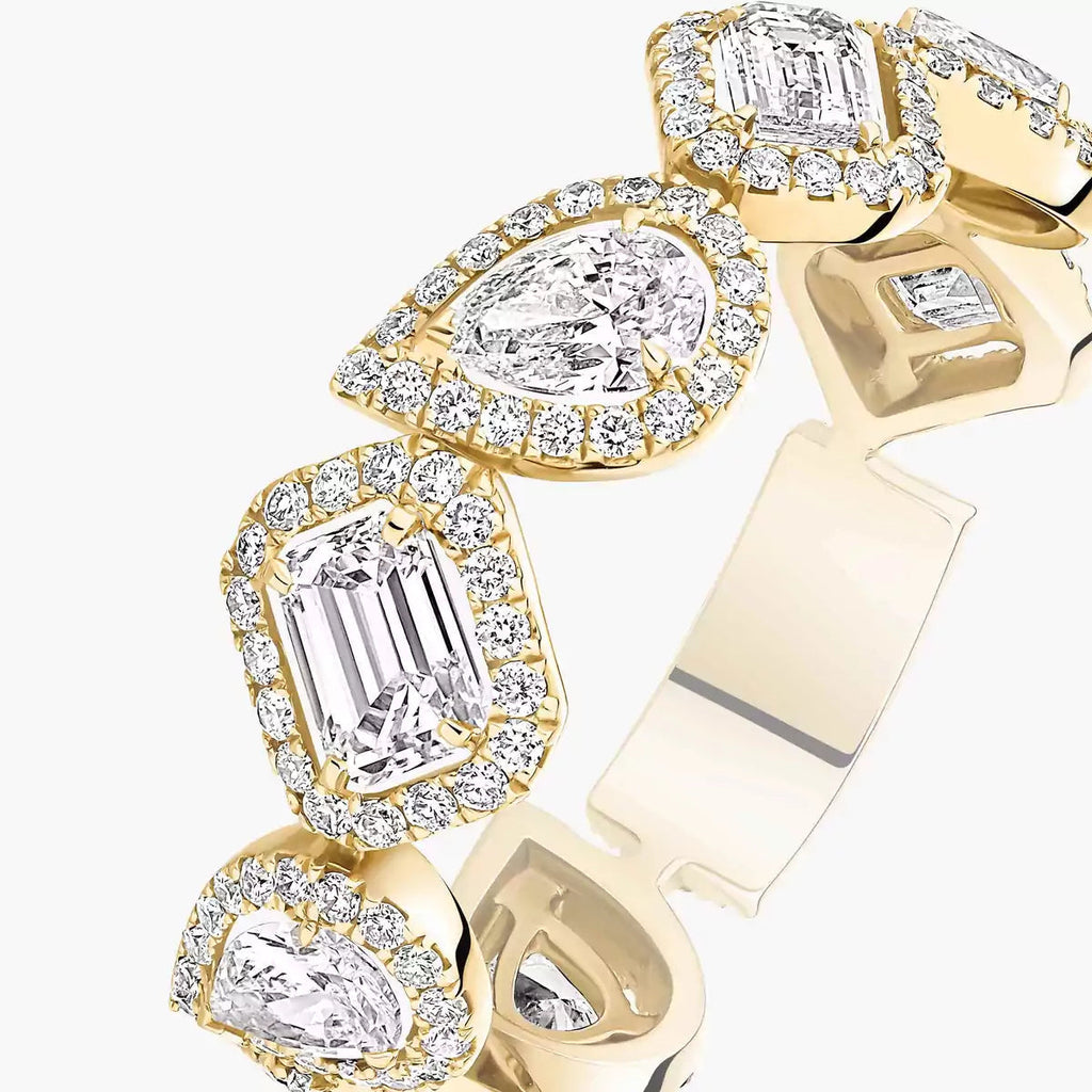[Twinkle jewelrys]Diamond Wedding Ring My Twin