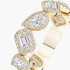 [Twinkle jewelrys]Diamond Wedding Ring My Twin