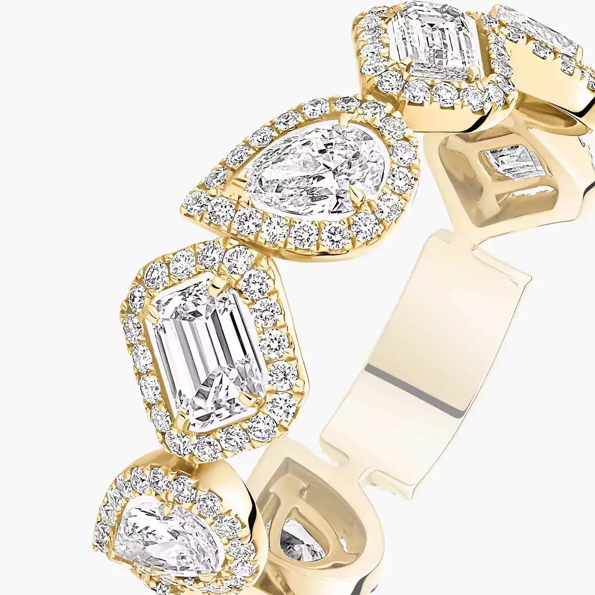 [Twinkle jewelrys]Diamond Wedding Ring My Twin
