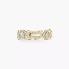 [Twinkle jewelrys]Diamond Wedding Ring My Twin