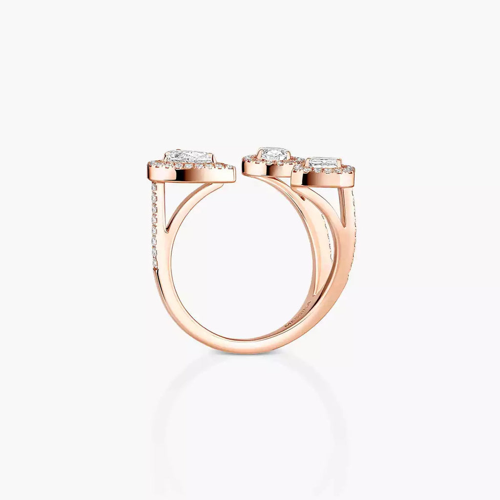 [[Twinkle jewelrys] Diamond Ring 0,25ct My Twin Trilogy