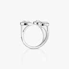 [[Twinkle jewelrys] Diamond Ring 0,25ct My Twin Trilogy