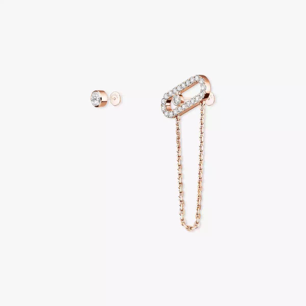 [Twinkle jewelrys]Move Uno Diamond Earrings