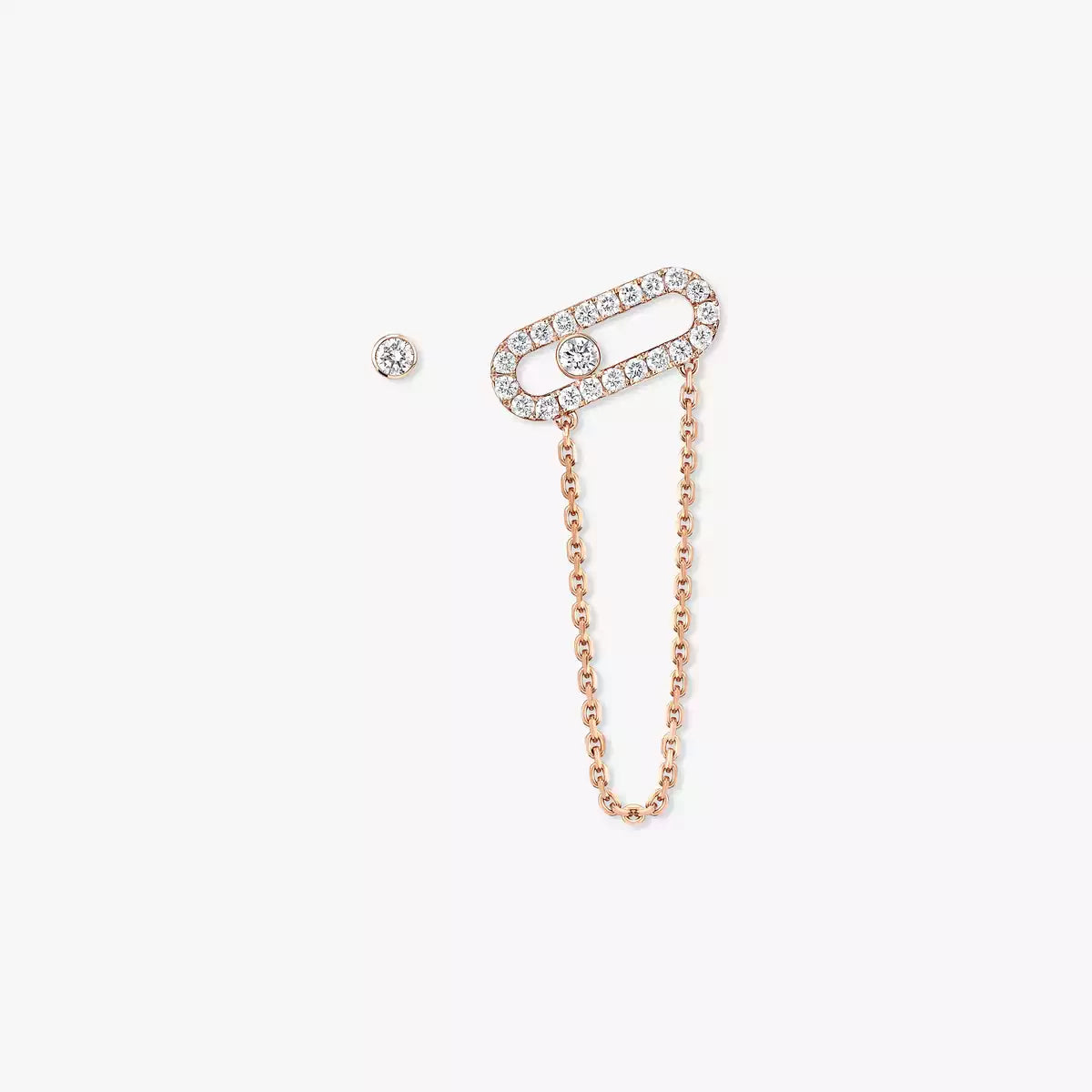 [Twinkle jewelrys]Move Uno Diamond Earrings