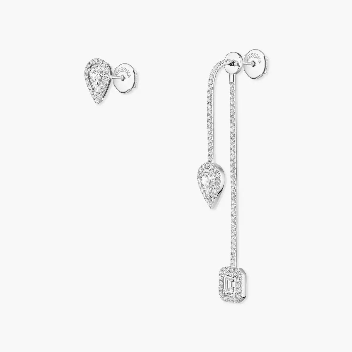[Twinkle jewelrys]Diamond Drop Earrings My Twin