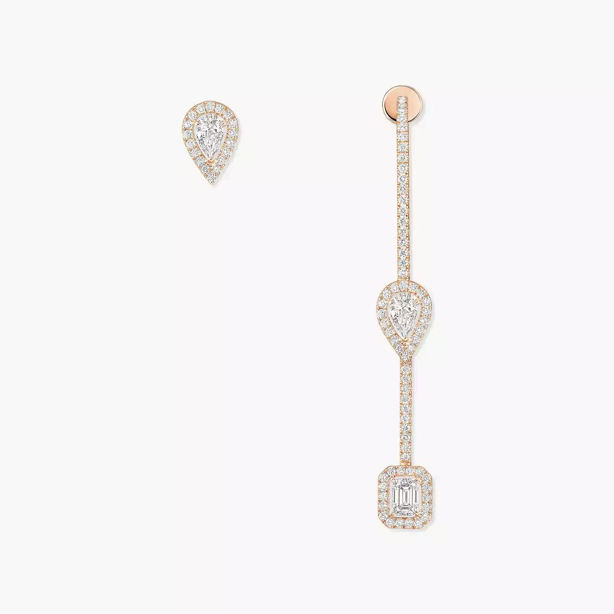 [Twinkle jewelrys]Diamond Drop Earrings My Twin