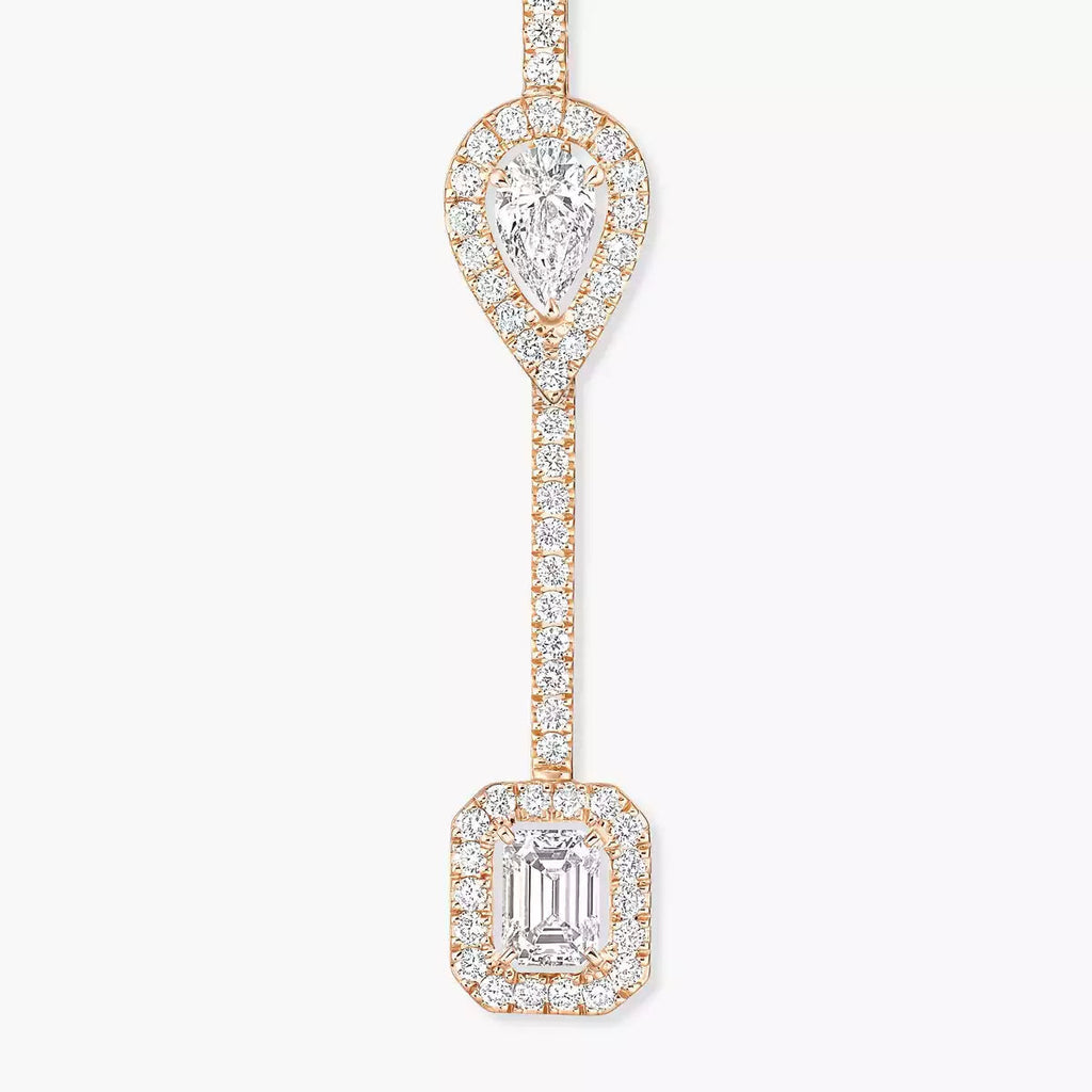 [Twinkle jewelrys]Diamond Drop Earrings My Twin