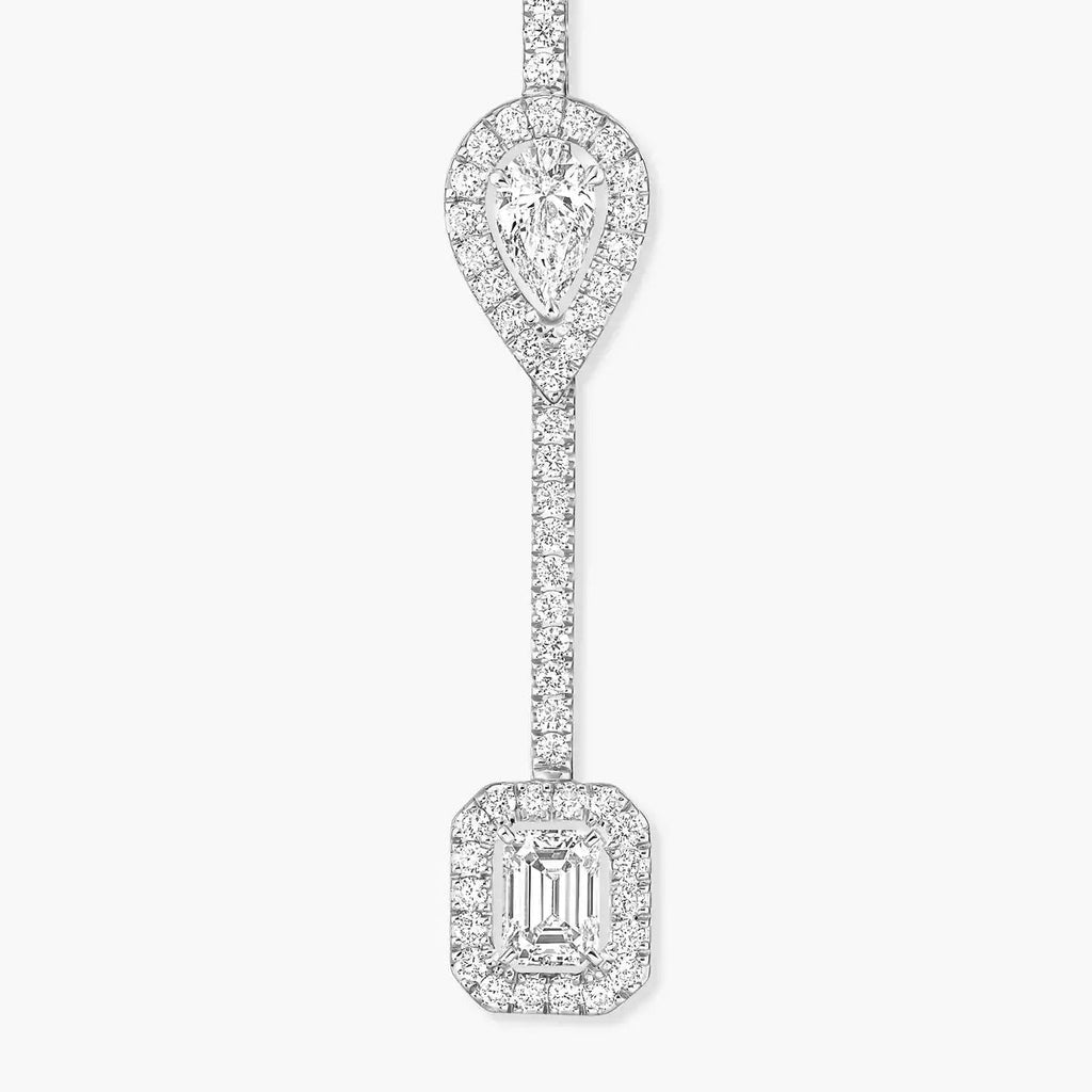 [Twinkle jewelrys]Diamond Drop Earrings My Twin
