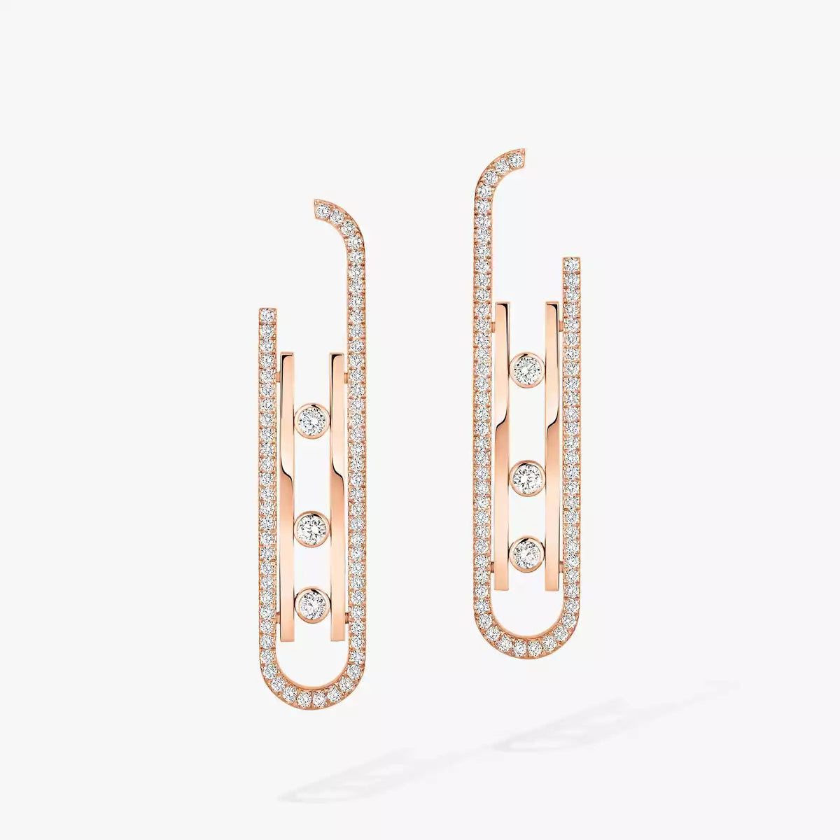 [Twinkle jewelrys]Diamond Pendant Earrings Move 10Th
