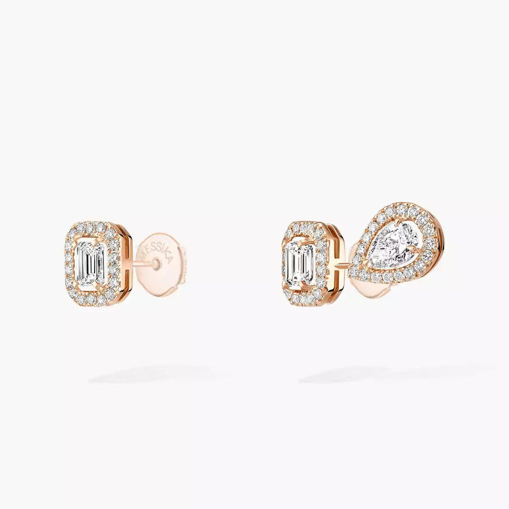 [Twinkle jewelrys]Diamond Earrings 0,10ct My Twin 1+2