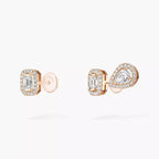[Twinkle jewelrys]Diamond Earrings 0,10ct My Twin 1+2