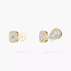 [Twinkle jewelrys]Diamond Earrings 0,10ct My Twin 1+2
