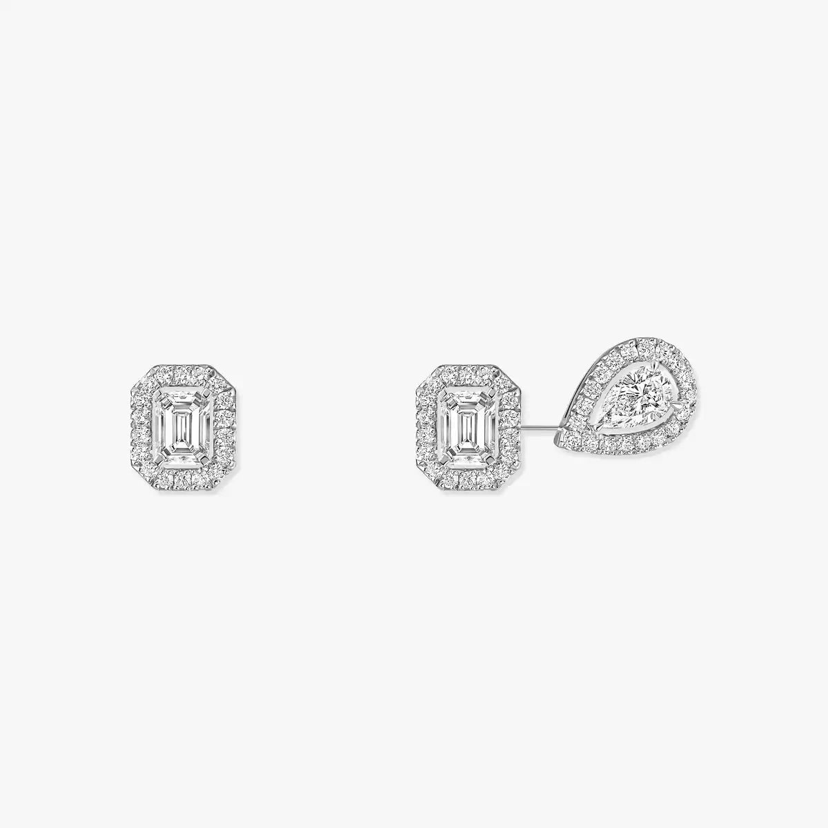 [Twinkle jewelrys]Diamond Earrings 0,10ct My Twin 1+2