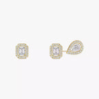 [Twinkle jewelrys]Diamond Earrings 0,10ct My Twin 1+2