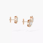 [Twinkle jewelrys]Diamond Earrings 0,10ct My Twin 1+2