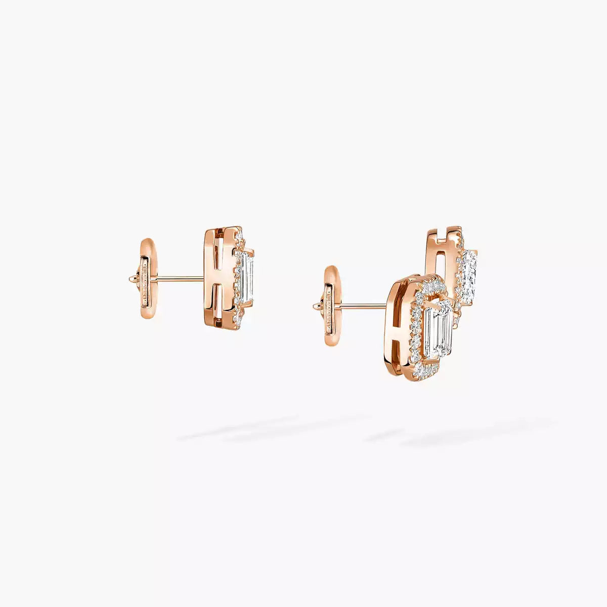[Twinkle jewelrys]Diamond Earrings 0,10ct My Twin 1+2