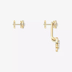 [Twinkle jewelrys] My Twin Trio  Diamond Earrings