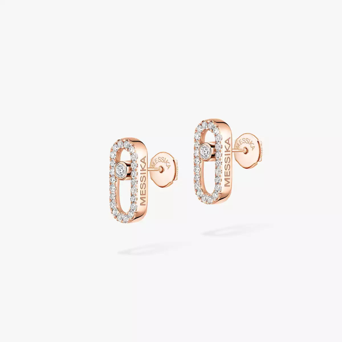 [Twinkle jewelrys]Move Uno Diamond Earrings