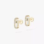[Twinkle jewelrys]Move Uno Diamond Earrings