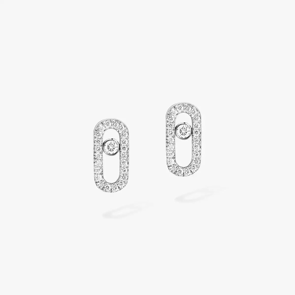 [Twinkle jewelrys]Move Uno Diamond Earrings